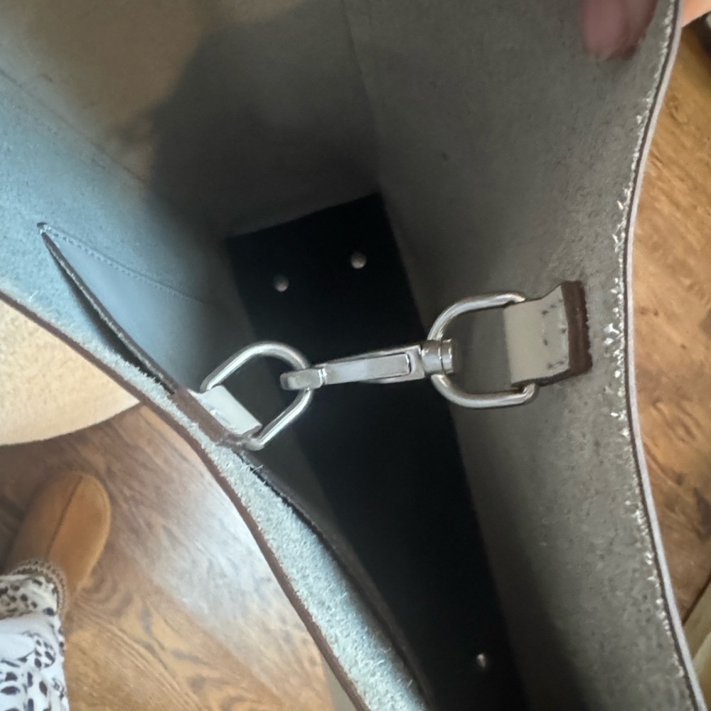 rag & bone Belize Shopper Hobo Shoulder Bag Pebble - Picture 15 of 16